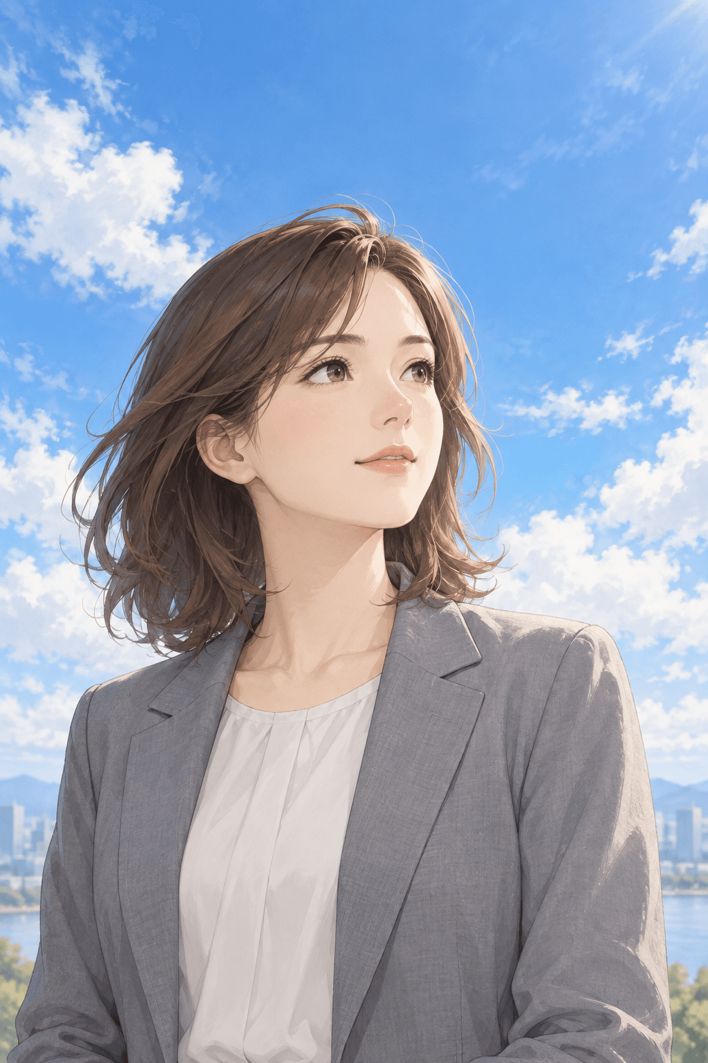 Minji 프로필 일러스트
